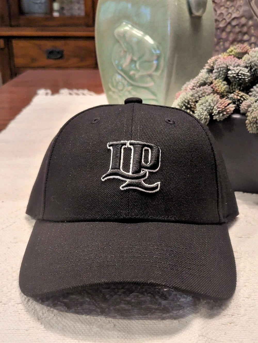 New Liverpool LP Live Out Loud Black Baseball Hat Cap